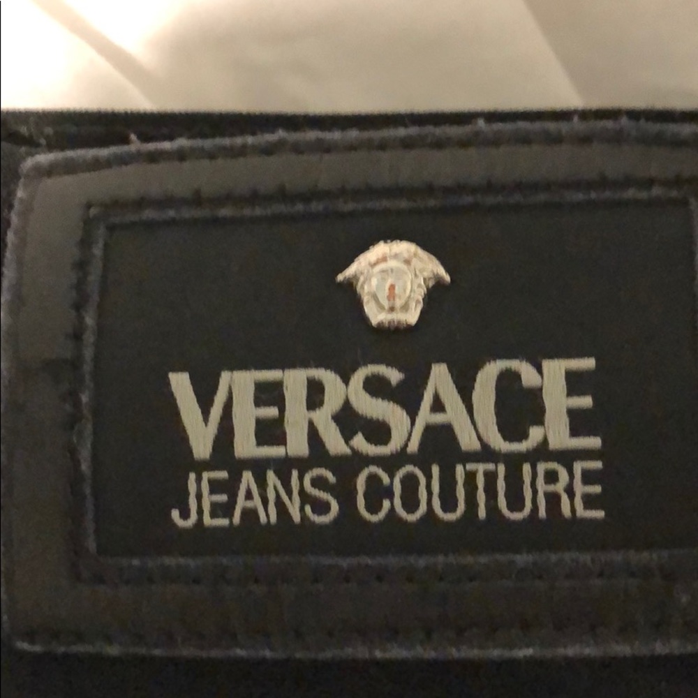 Versace cropped slacks
